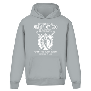 Oversize Hoodie Ohne Kordel armor of god