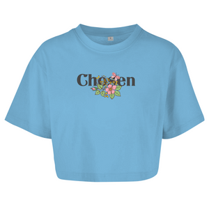 Damen Oversize Crop Top chosen