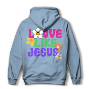 Damen Hoodie love like jesus