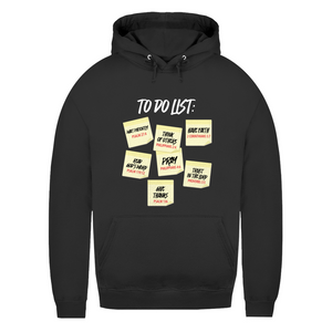 Damen Hoodie to do list