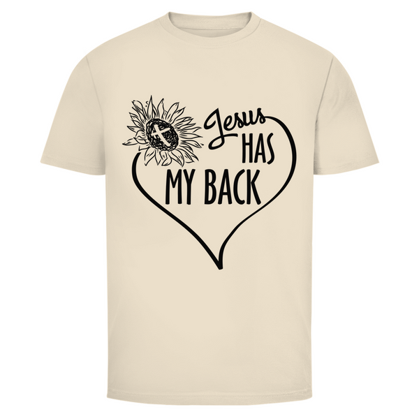 Herren T-Shirt jesus has my back