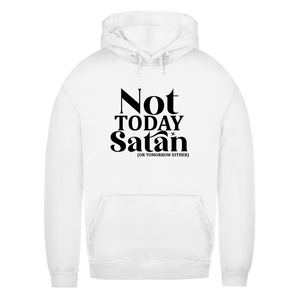 Damen Hoodie not today satan