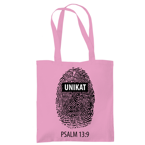 Tragetasche unikat fingerabdruck psalm 13:9