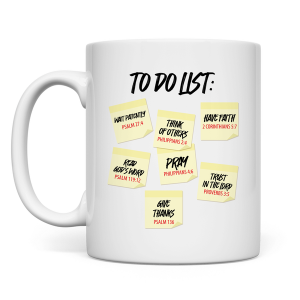 Tasse to do list psalmen