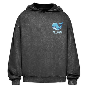 Oversize Washed Hoodie i ate jonah