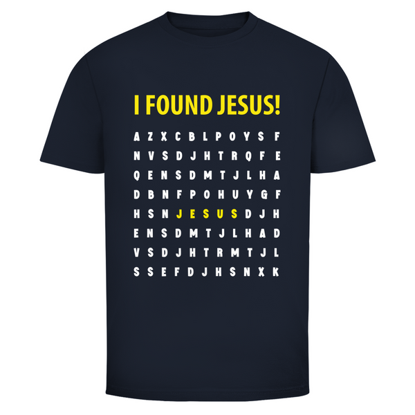 Herren T-Shirt i found jesus