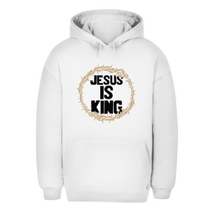 Unisex Oversize Hoodie jesus is king dornenkrone