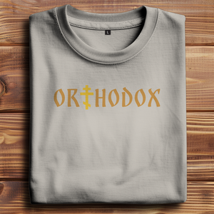 Oversize T-Shirt orthodox kreuz