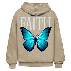 Oversize Washed Hoodie if you have faith
