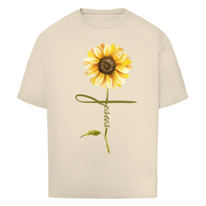 Oversize T-Shirt jesus sonnenblume
