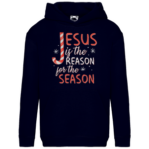 Kinder Hoodie jesus is the reason for the season