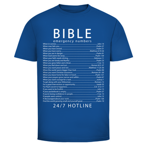 Herren T-Shirt bible