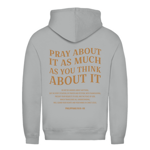 Damen Hoodie pray about it philippians 4:6-7