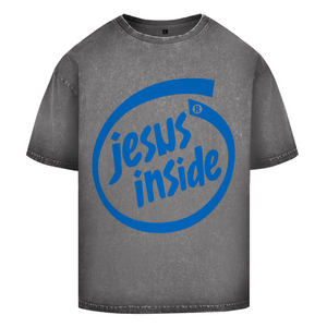 Oversize Washed T-Shirt jesus inside
