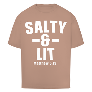 Oversize T-Shirt salty and lit matthew 5:13