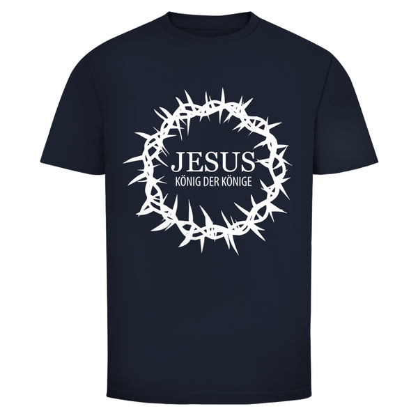 Herren T-Shirt jesus könig der könige dornenkrone