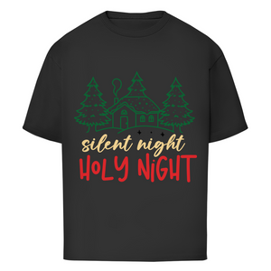 Oversize T-Shirt silent night holy night