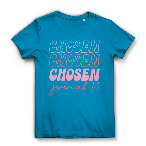 Damen Bio T-Shirt chosen jeremiah 1:5