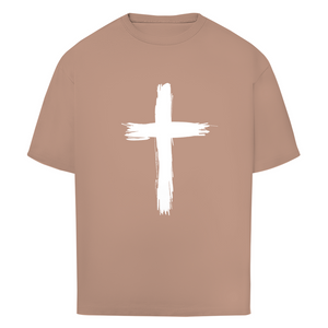 Oversize T-Shirt kreuz