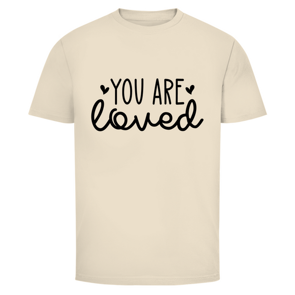 Herren T-Shirt you are loved