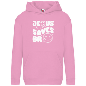 Kinder Hoodie jesus saves bro