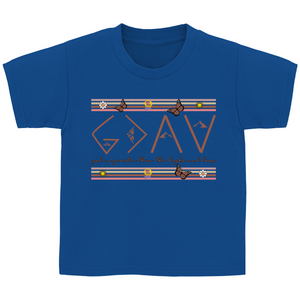 Kinder T-Shirt god is greater