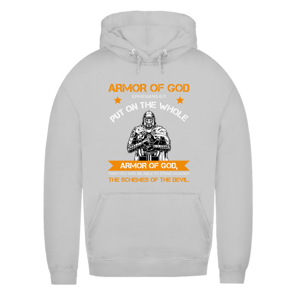 Damen Hoodie armor of god ephesians 6:11