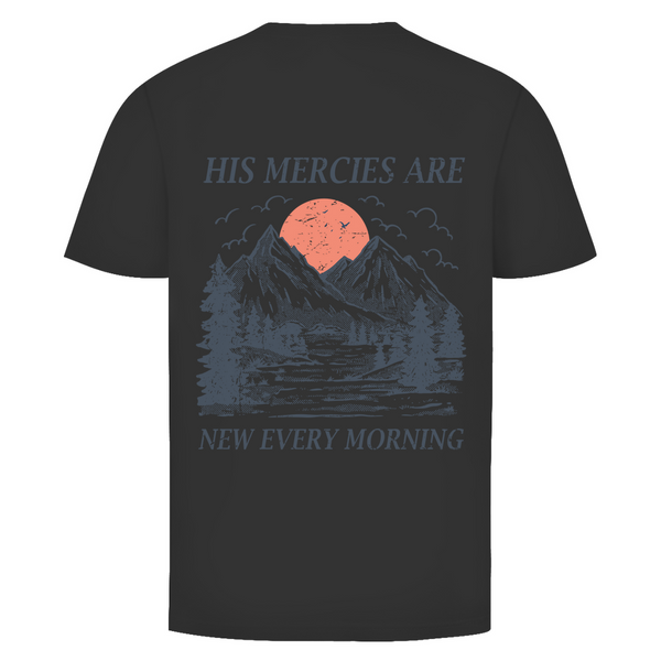 Herren T-Shirt his marcies are new every morning