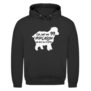 Herren Hoodie er hat die 99 verlassen