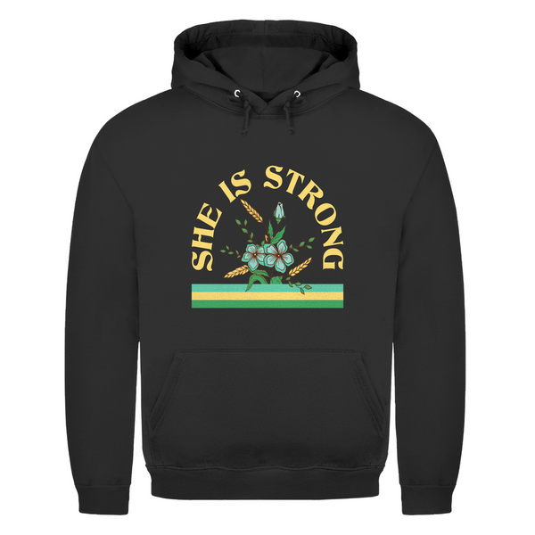 Herren Hoodie she is strong