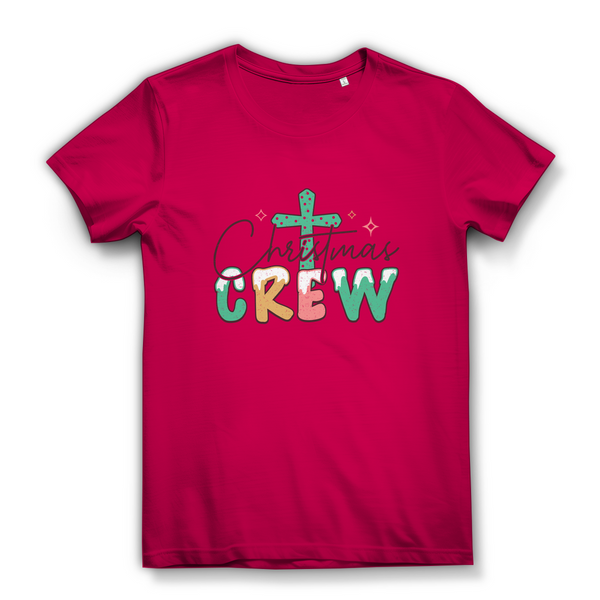 Damen Bio T-Shirt christmas crew