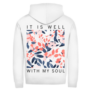 Zipper Hoodie it is well with my soul