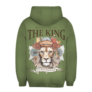 Unisex Oversize Hoodie daughter of the king 2 corinthians 6:18