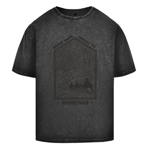 Oversize Washed T-Shirt christ to christmas