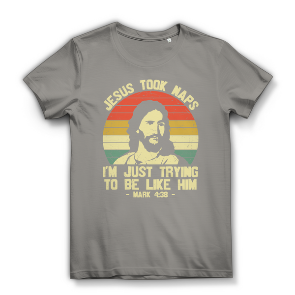 Damen Bio T-Shirt jesus took naps mark 4:38