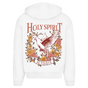 Oversize Zipper Hoodie holy spirit activate