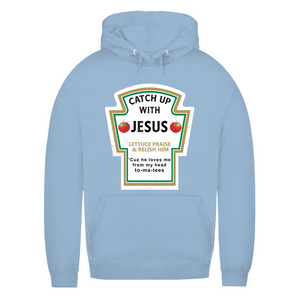 Damen Hoodie catch up with jesus