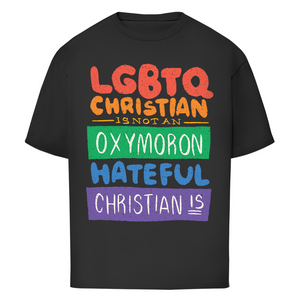Oversize T-Shirt lgbtq christian