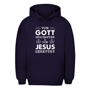 Unisex Oversize Hoodie von gott geschaffen