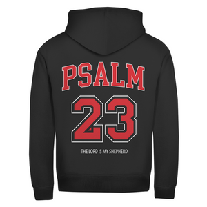 Herren Zipper Hoodie psalm 23