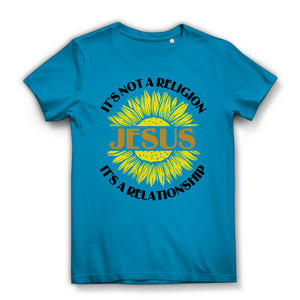 Damen Bio T-Shirt jesus its a repationship