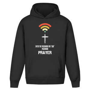 Oversize Hoodie Ohne Kordel enter the password for god