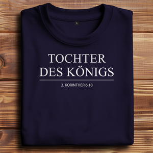 Oversize T-Shirt tochter des königs 2. korinther 6:18