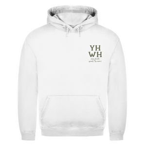 Herren Hoodie yhwh every breath speakt his name