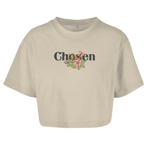 Damen Oversize Crop Top chosen