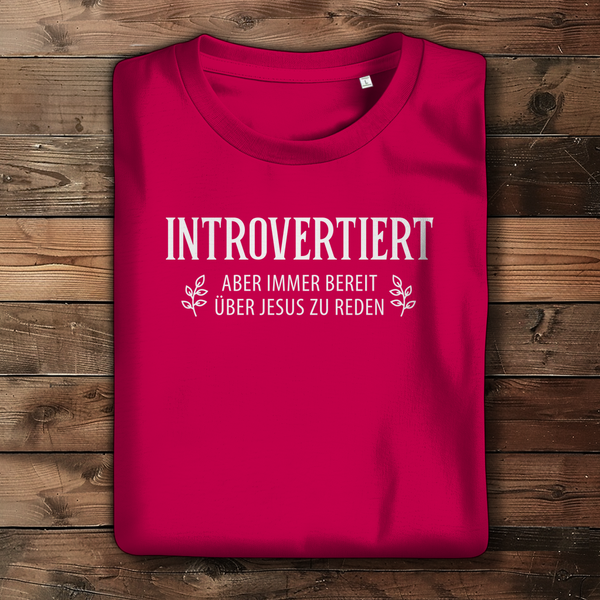 Damen Bio T-Shirt introvertiert