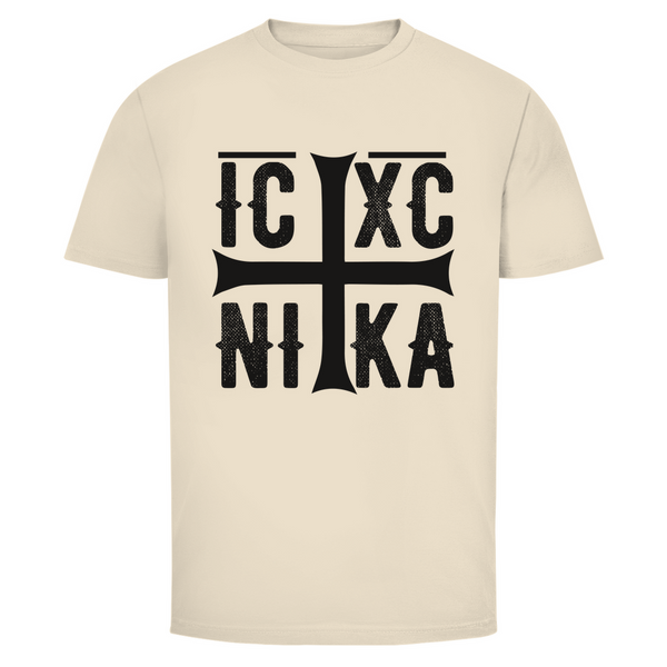 Herren T-Shirt ICXC NIKA orthodox griechisch