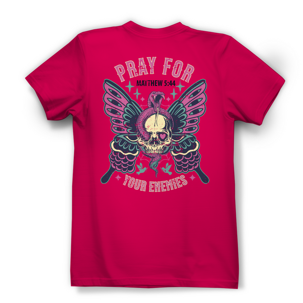 Damen Bio T-Shirt pray for your enemies matthew 5:44