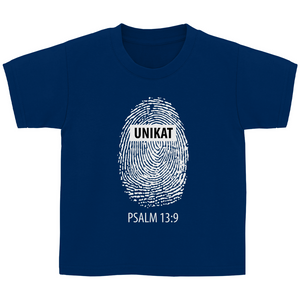 Kinder T-Shirt unikat psalm 13:9