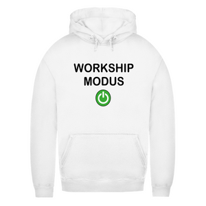 Damen Hoodie workship modus